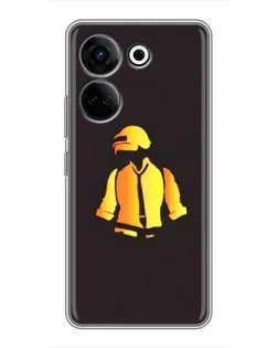 Чехол для TECNO Camon 20 Pro с картинкой «Winner Winner — PUBG»