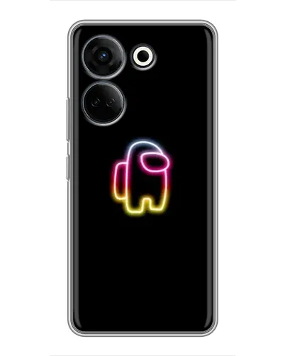 Чехол для TECNO Camon 20 Pro с картинкой «Among Us градиент» Чехол для TECNO Camon 20 Pro с картинкой «Among Us градиент»