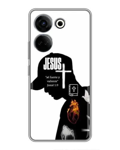 Чехол для TECNO Camon 20 Pro с картинкой «Духовный Воин» Чехол для TECNO Camon 20 Pro с картинкой «Духовный Воин»
