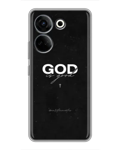 Чехол для TECNO Camon 20 Pro с картинкой «GOD — Бог над всем» Чехол для TECNO Camon 20 Pro с картинкой «GOD — Бог над всем»