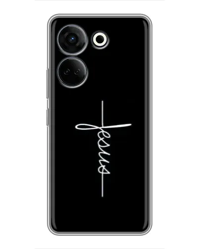 Чехол для TECNO Camon 20 Pro с картинкой «Тонкая линия веры» Чехол для TECNO Camon 20 Pro с картинкой «Тонкая линия веры»
