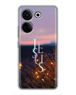 Чохол для TECNO Camon 20 Pro з картинкою «Світло Боже уночі»