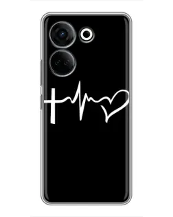 Чохол для TECNO Camon 20 Pro з картинкою «Пульс віри»