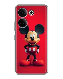 Чехол для TECNO Camon 20 Pro с картинкой «Mickey в полный рост»