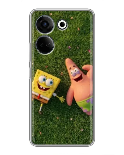 Чохол для TECNO Camon 20 Pro з картинкою «Друзі на галявині» Чохол для TECNO Camon 20 Pro з картинкою «Друзі на галявині»