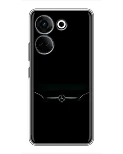 Чехол для TECNO Camon 20 Pro с картинкой «Mercedes Stealth Look»