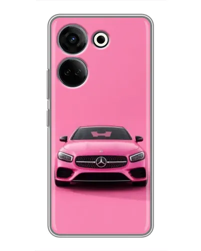 Чехол для TECNO Camon 20 Pro с картинкой «Розовый Mercedes AMG» Чехол для TECNO Camon 20 Pro с картинкой «Розовый Mercedes AMG»