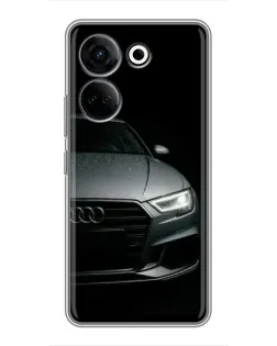 Чехол для TECNO Camon 20 Pro с картинкой «Audi — детализация кузова»