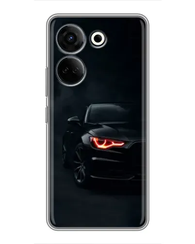 Чехол для TECNO Camon 20 Pro с картинкой «Audi — хищный взгляд»