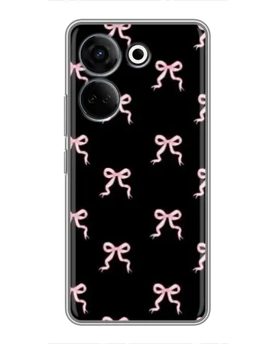 Чехол для TECNO Camon 20 Pro с картинкой «Бант-цветок»