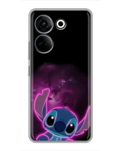 Чехол для TECNO Camon 20 Pro с картинкой «Неоновый Stitch» Чехол для TECNO Camon 20 Pro с картинкой «Неоновый Stitch»