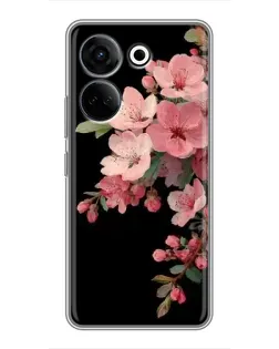 Чохол для TECNO Camon 20 Pro з картинкою «Рожева гілка сакури» Чохол для TECNO Camon 20 Pro з картинкою «Рожева гілка сакури»