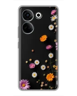 Чохол для TECNO Camon 20 Pro з картинкою «Квіткова композиція» Чохол для TECNO Camon 20 Pro з картинкою «Квіткова композиція»