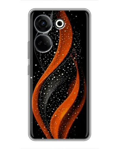 Чехол для TECNO Camon 20 Pro с картинкой «Огненная звездная волна» Чехол для TECNO Camon 20 Pro с картинкой «Огненная звездная волна»