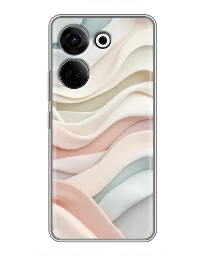 Чехол для TECNO Camon 20 Pro с картинкой «Пастельные нежные волны» Чехол для TECNO Camon 20 Pro с картинкой «Пастельные нежные волны»