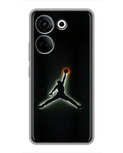 Чохол для TECNO Camon 20 з картинкою «Jordan Gradient Logo»