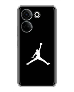 Чохол для TECNO Camon 20 з картинкою «Jordan Silhouette»