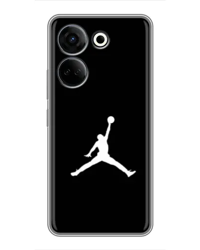 Чохол для TECNO Camon 20 з картинкою «Jordan Silhouette»