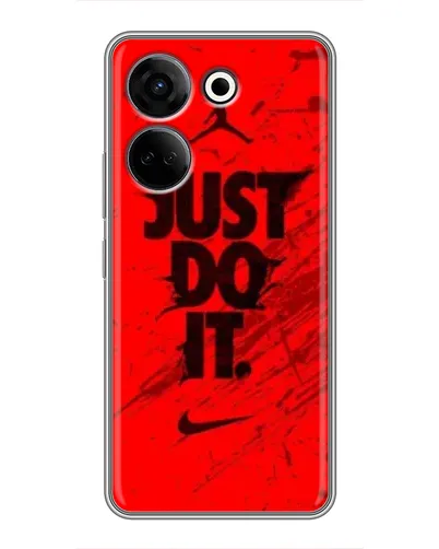 Чохол для TECNO Camon 20 з картинкою «Nike Just Do It»