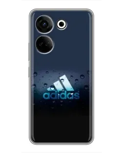 Чохол для TECNO Camon 20 з картинкою «Adidas Water Drops»