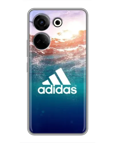 Чохол для TECNO Camon 20 з картинкою «Океанська глибина адідас»