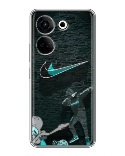 Чохол для TECNO Camon 20 з картинкою «Спортивний арт Nike»