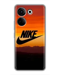 Чохол для TECNO Camon 20 з картинкою «Nike — вечірній горизонт»