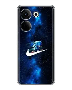 Чохол для TECNO Camon 20 з картинкою «Зірковий шлях Nike»