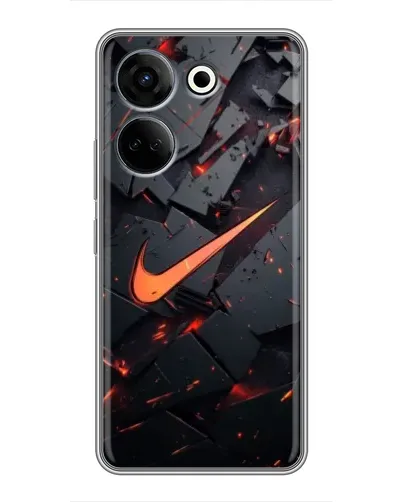 Чохол для TECNO Camon 20 з картинкою «Nike — ефект розломів»