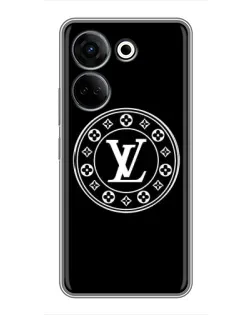Чехол для TECNO Camon 20 с картинкой «LV — печать стиля»