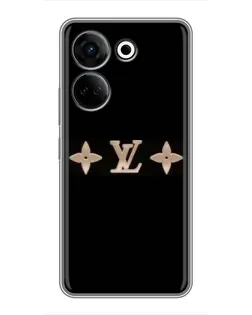 Чехол для TECNO Camon 20 с картинкой «Louis Vuitton — минимализм»