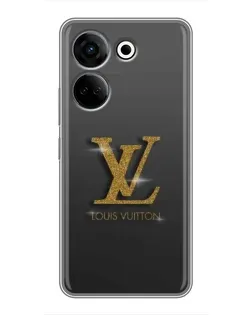 Чехол для TECNO Camon 20 с картинкой «Градиент Louis Vuitton»