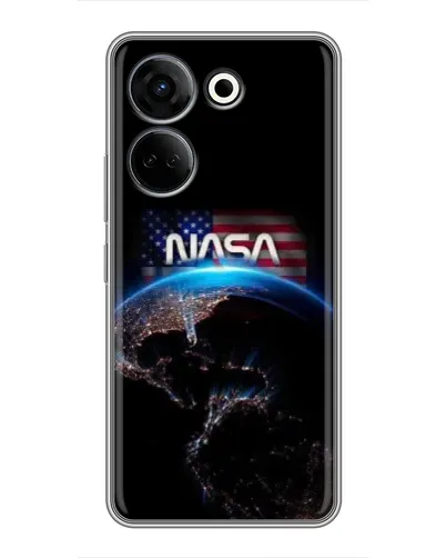 Чехол для TECNO Camon 20 с картинкой «Земля из космоса NASA» Чехол для TECNO Camon 20 с картинкой «Земля из космоса NASA»