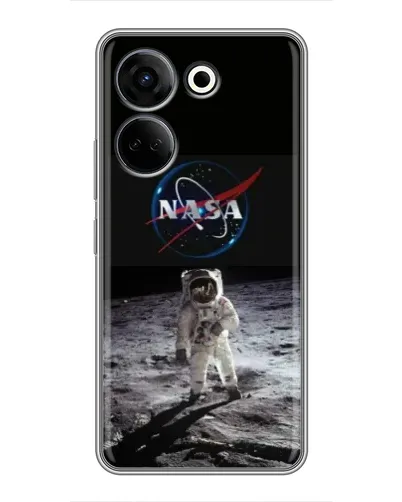 Чехол для TECNO Camon 20 с картинкой «Астронавт на Луне» Чехол для TECNO Camon 20 с картинкой «Астронавт на Луне»