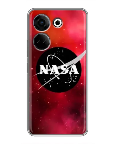 Чехол для TECNO Camon 20 с картинкой «NASA — красная туманность» Чехол для TECNO Camon 20 с картинкой «NASA — красная туманность»