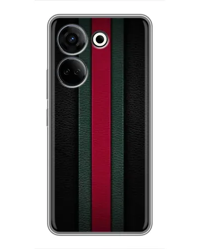Чехол для TECNO Camon 20 с картинкой «Gucci — неоновая линия»