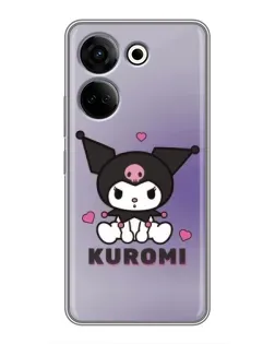 Чохол для TECNO Camon 20 з картинкою «Kuromi — фіолетовий арт» Чохол для TECNO Camon 20 з картинкою «Kuromi — фіолетовий арт»