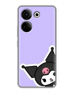 Чохол для TECNO Camon 20 з картинкою «Кумедна Kuromi» Чохол для TECNO Camon 20 з картинкою «Кумедна Kuromi»