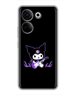 Чохол для TECNO Camon 20 з картинкою «Електрична Kuromi» Чохол для TECNO Camon 20 з картинкою «Електрична Kuromi»