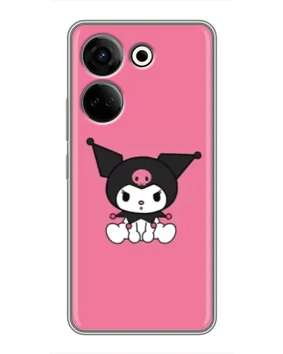 Чохол для TECNO Camon 20 з картинкою «Похмура Kuromi» Чохол для TECNO Camon 20 з картинкою «Похмура Kuromi»