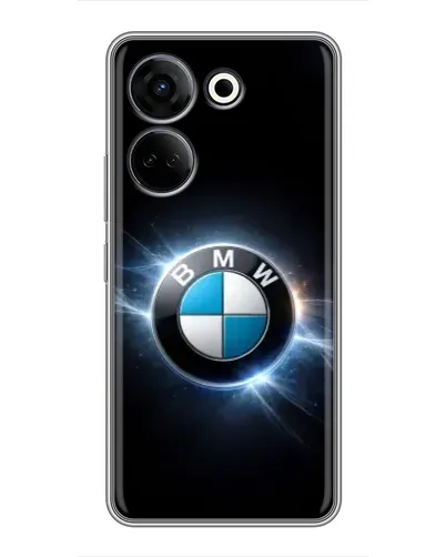 Чехол для TECNO Camon 20 с картинкой «BMW — неоновое сияние» Чехол для TECNO Camon 20 с картинкой «BMW — неоновое сияние»