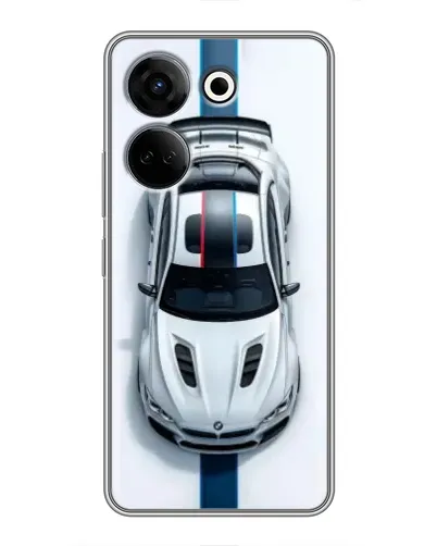Чехол для TECNO Camon 20 с картинкой «Вид сверху — BMW M» Чехол для TECNO Camon 20 с картинкой «Вид сверху — BMW M»
