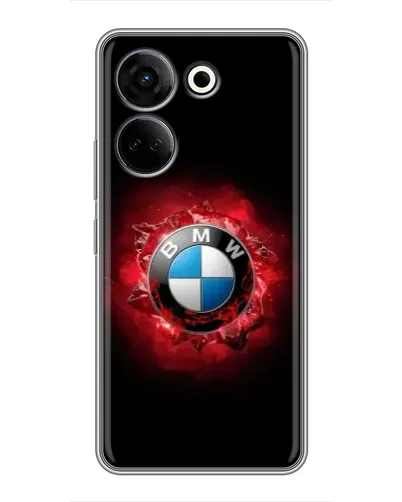 Чехол для TECNO Camon 20 с картинкой «Логотип BMW — вспышка» Чехол для TECNO Camon 20 с картинкой «Логотип BMW — вспышка»