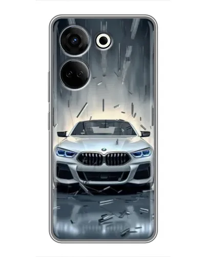 Чехол для TECNO Camon 20 с картинкой «BMW в свете фар» Чехол для TECNO Camon 20 с картинкой «BMW в свете фар»