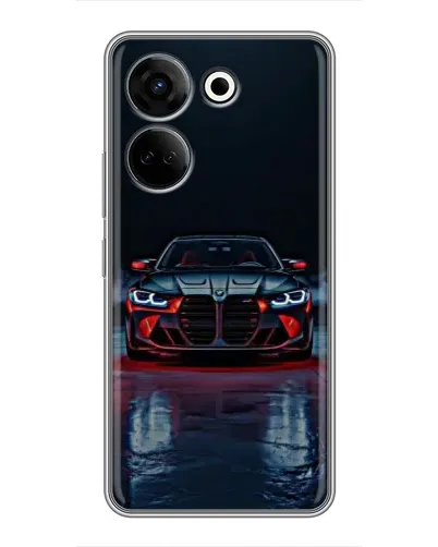 Чехол для TECNO Camon 20 с картинкой «BMW на мокрой дороге» Чехол для TECNO Camon 20 с картинкой «BMW на мокрой дороге»