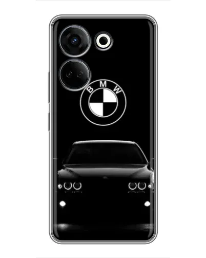 Чехол для TECNO Camon 20 с картинкой «BMW — взгляд из темноты» Чехол для TECNO Camon 20 с картинкой «BMW — взгляд из темноты»