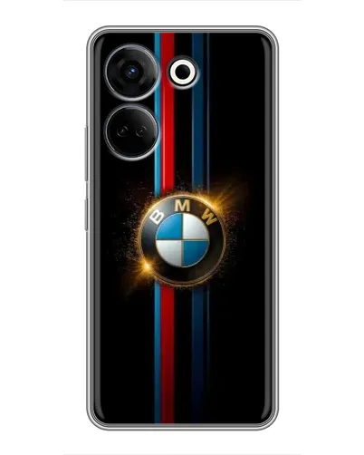 Чехол для TECNO Camon 20 с картинкой «BMW M-Power неон» Чехол для TECNO Camon 20 с картинкой «BMW M-Power неон»