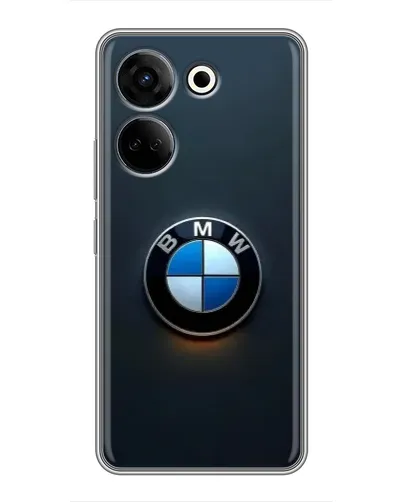 Чехол для TECNO Camon 20 с картинкой «Логотип BMW — минимализм» Чехол для TECNO Camon 20 с картинкой «Логотип BMW — минимализм»