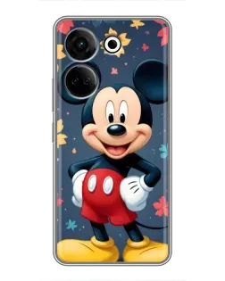 Чехол для TECNO Camon 20 с картинкой «Осенний Mickey Mouse»