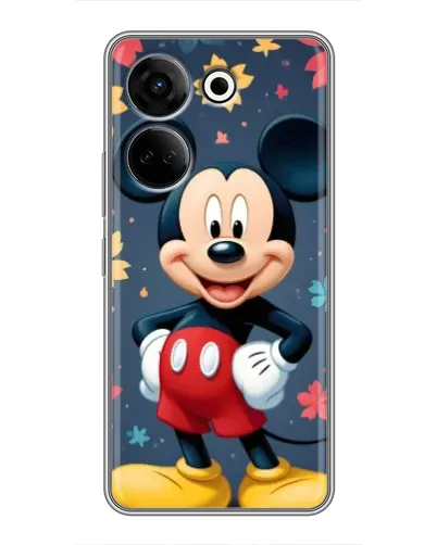 Чехол для TECNO Camon 20 с картинкой «Осенний Mickey Mouse»
